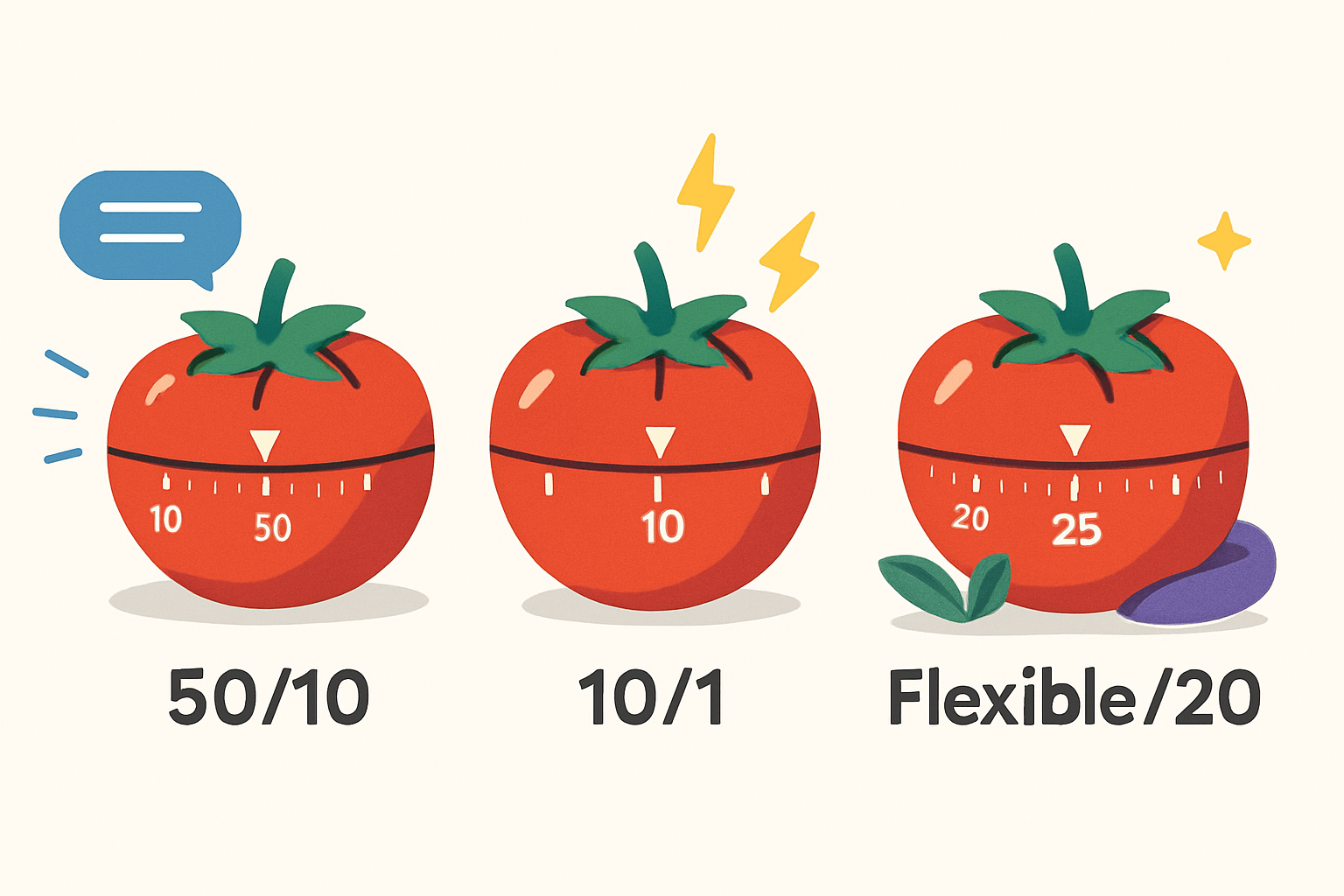 Pomodoro Variations